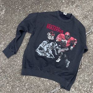 VINTAGE 90’s NUTMEG MILLS GEORGIA BULLDOGS CREWNECK